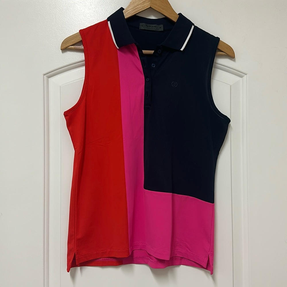 Gfore women’s sleeveless golf polo